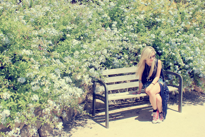 Park  Güell, em Barcelona.