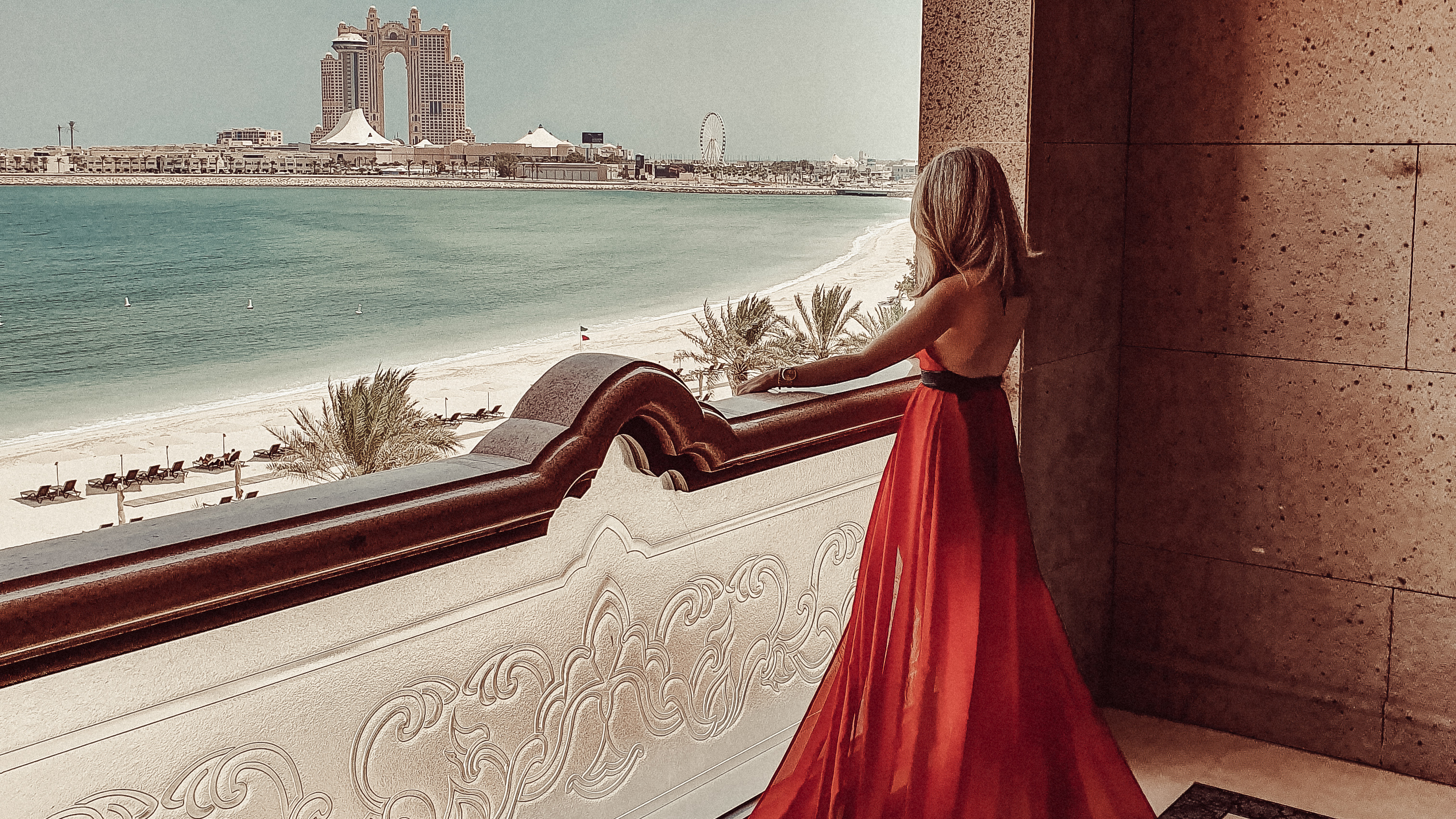 My birthday at the Emirates Palace