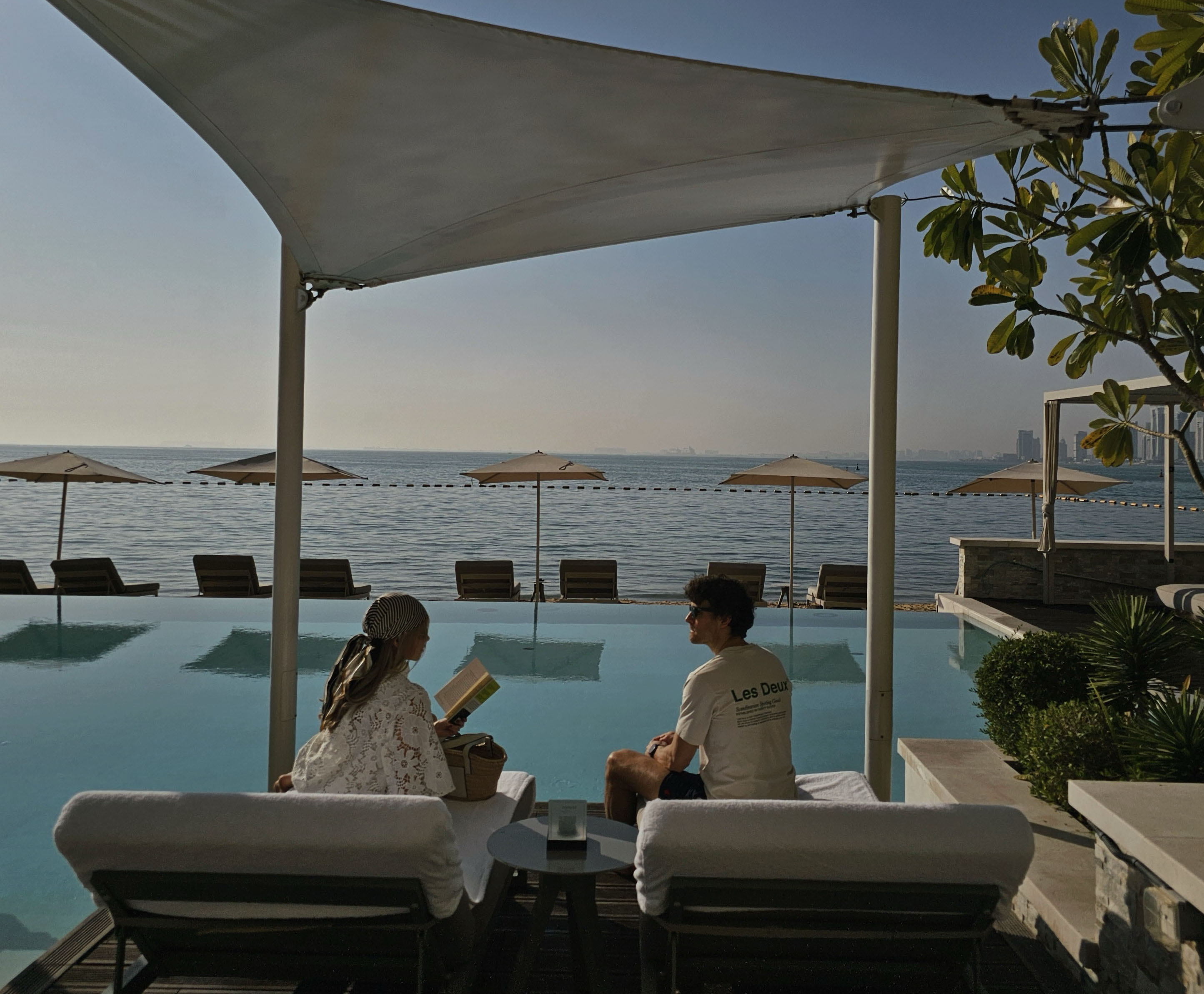 Chasing the Sun at the Four Seasons at The Pearl